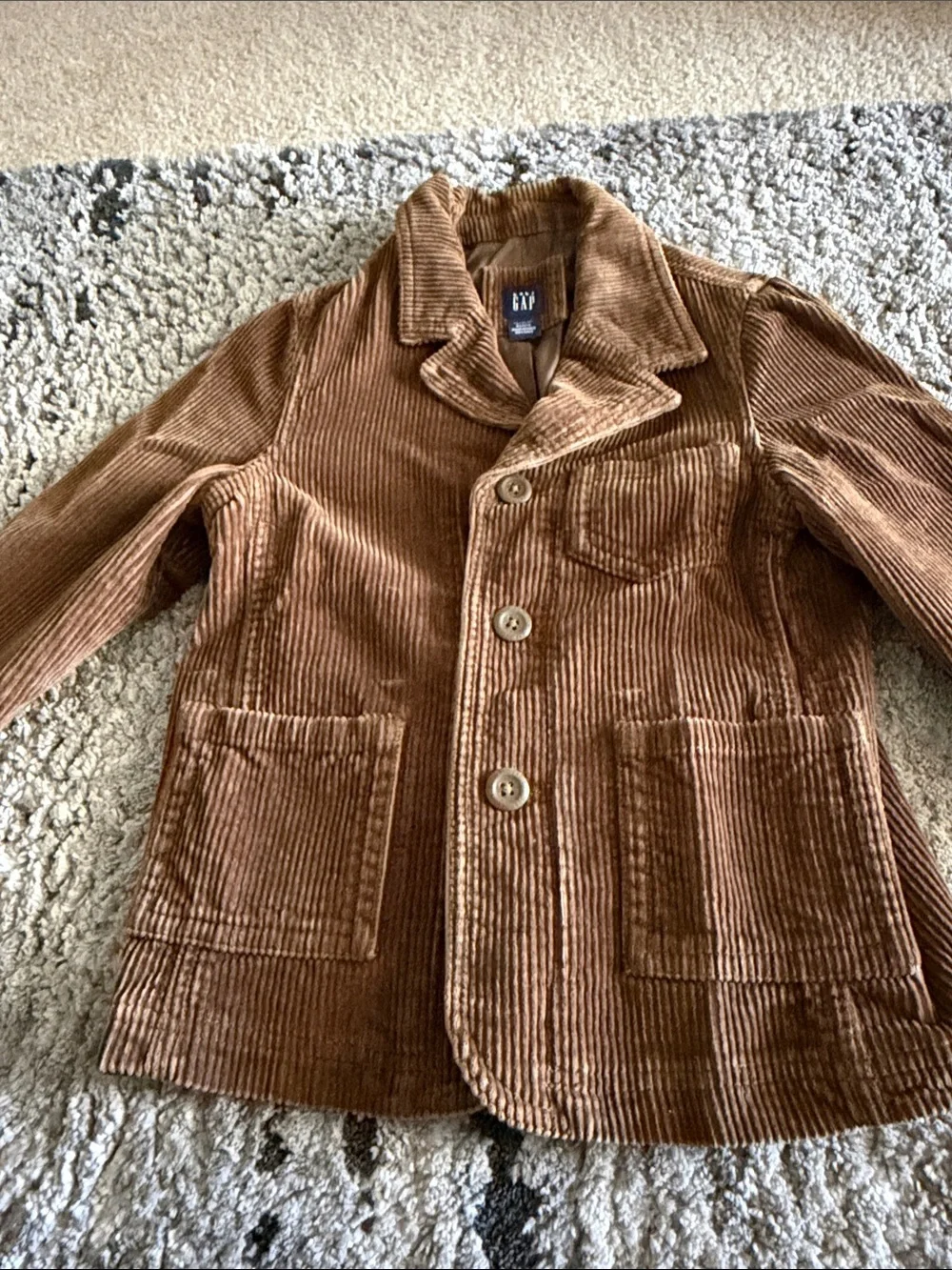 GAP Kids Brown Corduroy Blazer Jacket